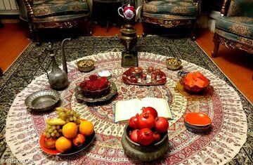 (عکس) شب یلدا در دوره قاجار