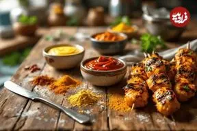 برای مهمانی آخر هفته جوجه کباب ها را به این ۳ روش مرینیت کنید
