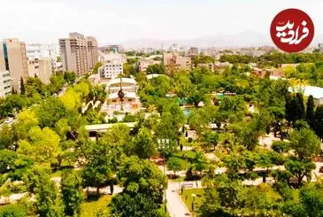 عکس| ایران قدیم؛ چشم اندازی کمتر دیده شده از «پارک شهر و تهران» در دهه 40
