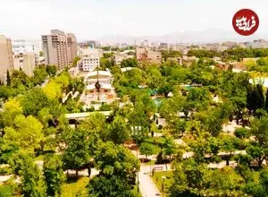 عکس| ایران قدیم؛ چشم اندازی کمتر دیده شده از «پارک شهر و تهران» در دهه 40