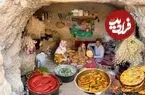 ببینید| غذای روستایی در ایران؛ پخت نان، رب گوجه فرنگی و خوراک مرغ
