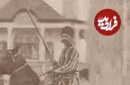 عکس| سفر زمان؛ تصویری از «حاکم زنجان در دوران ناصرالدین شاه» سوار بر اسب با تفنگ
