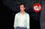 عکس؛ سفر به تاریخ؛ «حسن باقری» (برادر سرلشکر باقری) قبل از انقلاب در کنار دوستانش با عکس امام خمینی