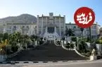 عکس| سفر به ایران قدیم؛ چشم اندازی از «رامسر و محوطه هتل قدیم»؛ دهه 20