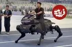 ببینید| ربات انسان‌نما سوار بر اسب رباتیک!