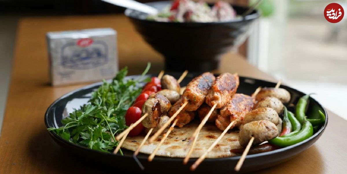 دستور پخت جوجه کباب چوبی گرجی