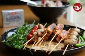 دستور پخت جوجه کباب چوبی گرجی