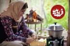 (ویدئو) غذای روستایی در گیلان؛ پخت کوکوسبزی بادکوبه