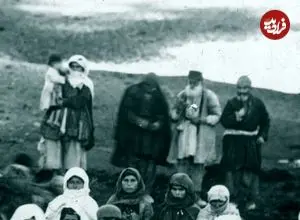 عکس| سفر به ایران قدیم؛ «عروسی ارمنی‌ها در یکی از جزایر دریاچه ارومیه»؛ 140 سال قبل