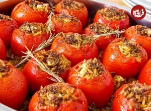 طرز تهیه دلمه گوجه فرنگی؛ طعمی لذیذ برای هر سفره!