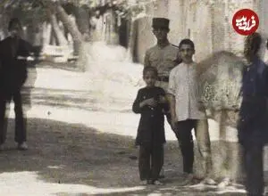 عکس| سفر زمان؛ تصویر رنگی از یکی از خیابان‌های تهران در حدود یک قرن قبل