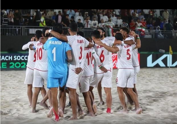 (ویدئو) گزارش هیجان‌انگیز گزارشگر عربی از گل دروازه‌بان تیم ملی در جام جهانی فوتبال ساحلی