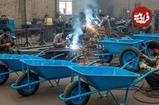 ببینید| روند صفر تا صد تولید فرغون در کارگاهی در پاکستان