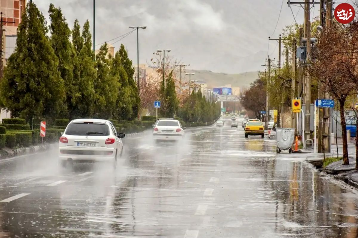 بارش‌ شدید باران در این استان‌ها؛ سردترین شهر ایران اینجاست