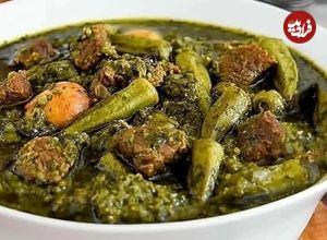 طرز تهیه خورش بامیه با سبزی؛ خوشمزه‌ترین ورژن خورش بامیه