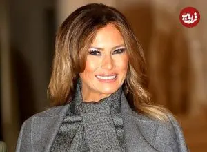 عکس| سفر در زمان؛ «ملانیا و دونالد ترامپ» در حال قدم زدن در نیویورک؛ سال 1379