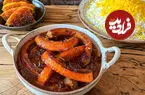 طرز تهیه خورش کدو حلوایی با مرغ و رب انار با طعمی ملس و دلپذیر