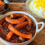 طرز تهیه خورش کدو حلوایی با مرغ و رب انار با طعمی ملس و دلپذیر