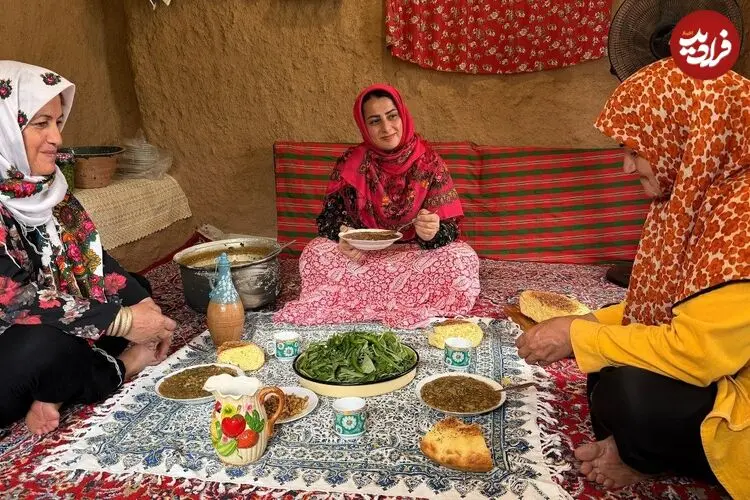 ببینید| غذای روستایی در ایران؛ پخت آش ترش سنتی در روستایی سرسبز