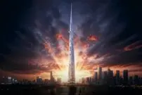 تصاویر؛ پایان سلطنت برج خلیفه؛ برج یک کیلومتری جده در عربستان بلندترین سازه تاریخ بشر می‌شود