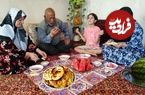 ببینید؛ غذای روستایی در ایران؛ پخت نان سنتی در تنور گِلی و تهیه لواشک هندوانه 