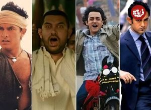 تصاویر؛ بهترین فیلم‌های امیرخان؛ از «فنا» تا «۳ احمق»