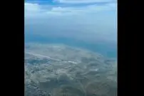 ( ویدیو) لحظه فرود هواپیما در فرودگاه کیش از نگاه خلبان 