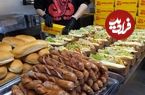 ببینید| غذای خیابانی در کره؛ تهیه ساندویچ هات داگ با پنیر و سس در سئول