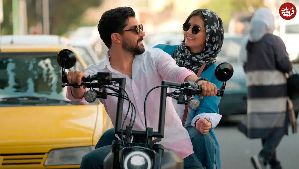 تصاویر؛ پردیس احمدیه و سینا مهراد سوار بر موتور در سریال «از یاد رفته»