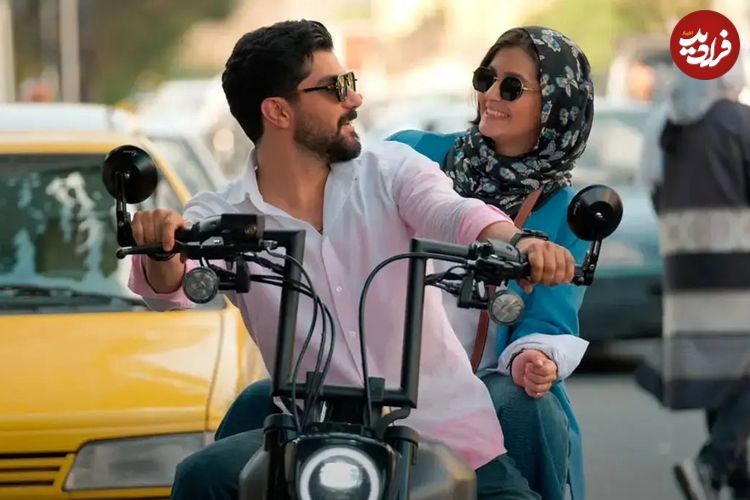 تصاویر؛ پردیس احمدیه و سینا مهراد سوار بر موتور در سریال «از یاد رفته» 