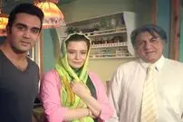 (عکس) سلفی صمیمانه «کیمیا، آرش و مشفق» در پشت صحنه سریال «کیمیا»؛ سال 1394