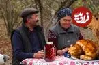 ببینید| غذای روستایی در آذربایجان؛ دودی کردن بوقلمون در تنور زیر زمینی