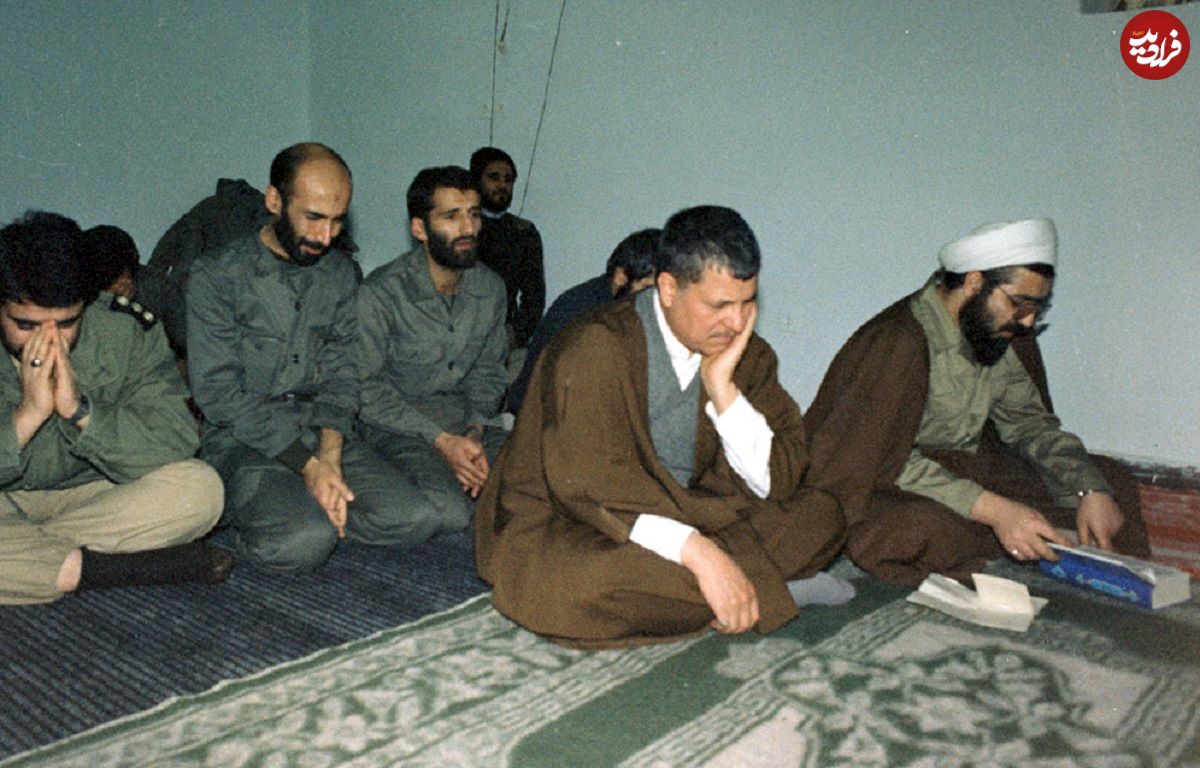 عکس؛ سفر در تاریخ؛ «هاشمی رفسنجانی، رهبر انقلاب و شهید رجایی» در دزفول؛ سال 59