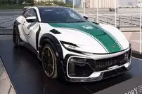 عکس| خودروی جدید پلیس دبی رونمایی شد: فراری پوروسانگوئه منصوری!