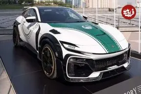 عکس| خودروی جدید پلیس دبی رونمایی شد: فراری پوروسانگوئه منصوری!