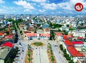 عکس| سفر زمان؛ منظرۀ متفاوت شهر «رشت» در دوران ناصرالدین شاه