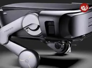 عکس| رونمایی روبوراک از اولین جارو رباتیک جهان با قابلیت بالا رفتن از پله 