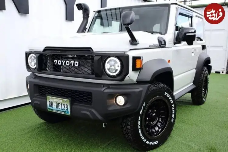 تصاویر| لندکروزر جیبی معرفی شد! / لباس افسانه‌ تویوتا در تن جیمنی