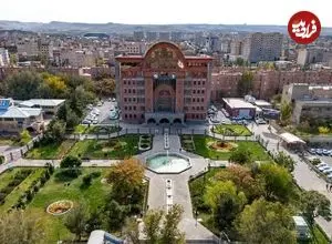 عکس| سفر زمان؛ منظرۀ متفاوت «شهر تبریز» در سال 1312