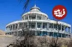 عکس| سفر به ایران قدیم؛ منظرۀ زیبای «کاخ فرح‌آباد» در دوران مظفرالدین شاه