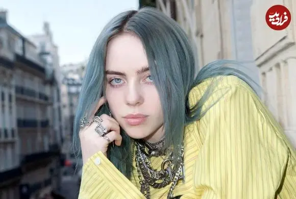 عکس| سفر در زمان؛ «بیلی آیلیش» در حال گفتگو با جیمز کوردن؛ سال 1396