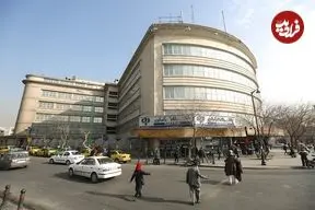 عکس| سفر به ایران قدیم؛ نمایی از «میدان راه آهن تهران» در اواخر دهه 1310