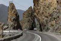 تردد روان در محورهای شمالی/بارش باران در برخی جاده‌های کشور