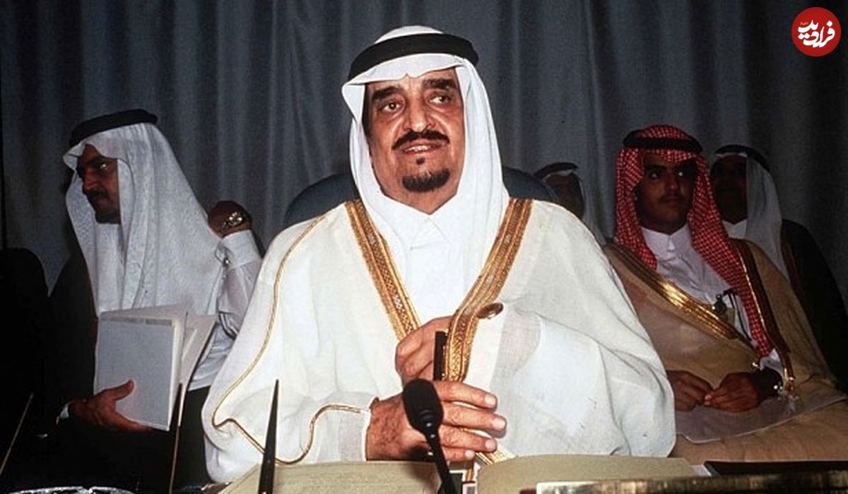 عکس؛ سفر به تاریخ؛ «ملک فهد، پادشاه اسبق عربستان» در کنار «امیرعباس هویدا» در تهران؛ سال 1354