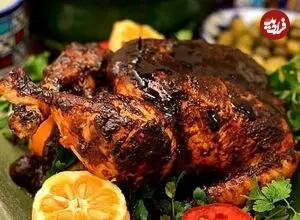 مرغ لونگی گیلانی ؛ این یک دستور خوشمزه برای شکم پر کردن مرغ است