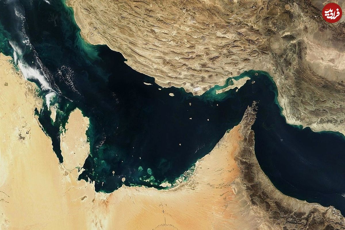 (عکس) ناسا با این عکس به استقبال «خلیج فارس» رفت