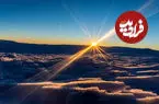 ببینید| طلوع خورشید پس از ۸۴ روز در آلاسکا