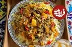 طرز تهیه قارچ پلو با مرغ، پلو مخلوط خوشمزه و مقوی