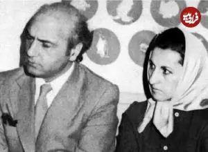 عکس| سفر در زمان؛ «علی شریعتی و پوران شریعت رضوی» در روز عروسی شان؛ سال 1337