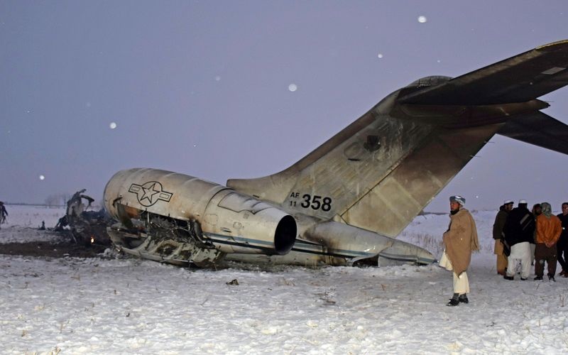 (ویدئو) سقوط هولناک هواپیما لحظاتی پس از تیک‌ آف